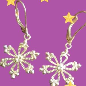 Vintage sterling signed JCM earrings